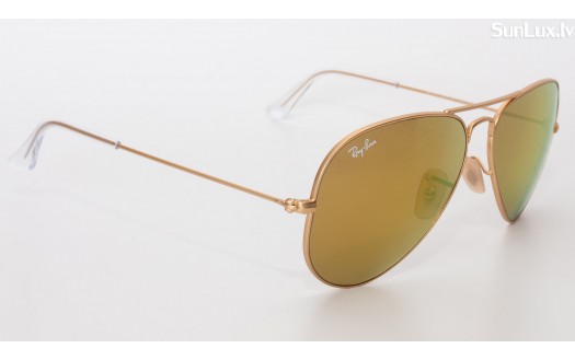 Ray-Ban Aviator Yellow Flash Lenses (RB3025 112/93 58mm) saules brilles